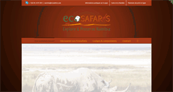 Desktop Screenshot of ecosafaris.com